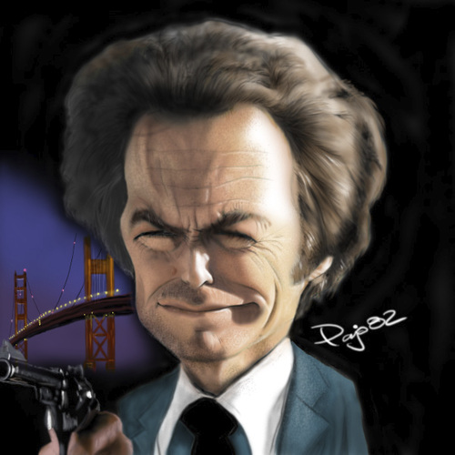 Cartoon: Clint Eastwood (medium) by Pajo82 tagged clint,eastwood