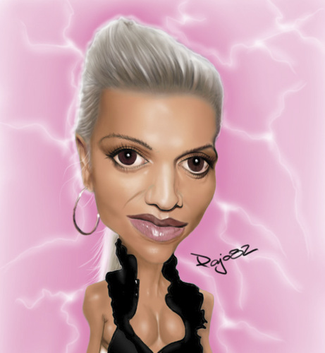 Cartoon: Dara Rollins (medium) by Pajo82 tagged dara,rollins