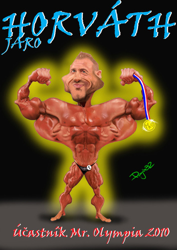 Cartoon: Jaroslav Horvath (medium) by Pajo82 tagged jaroslav,horvath