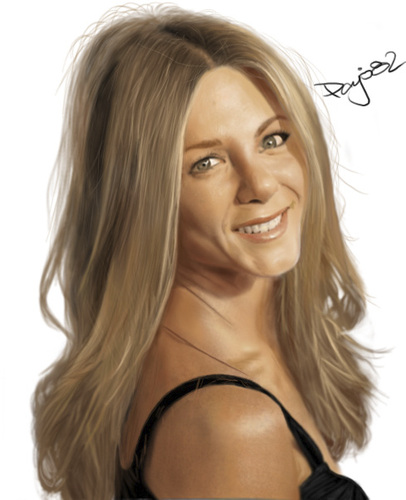 Cartoon: Jennifer Aniston (medium) by Pajo82 tagged jennifer,aniston