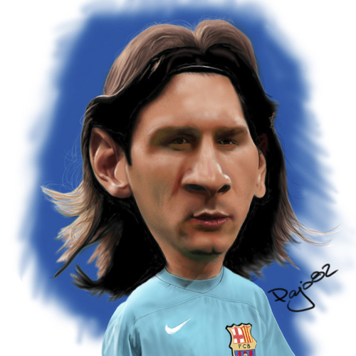 Cartoon: Lionel Messi (medium) by Pajo82 tagged lionel,messi