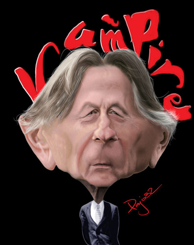 Cartoon: Roman Polanski (medium) by Pajo82 tagged roman,polanski