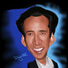 Cartoon: Nicholas Cage (small) by Pajo82 tagged nicholas,cage