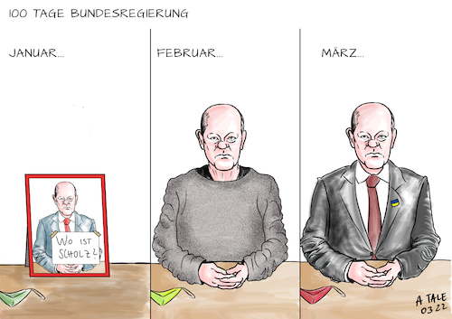100 Tage Scholz 100 Tage Scholz