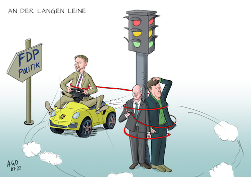 An der - sehr - langen Leine An der - sehr - langen Leine