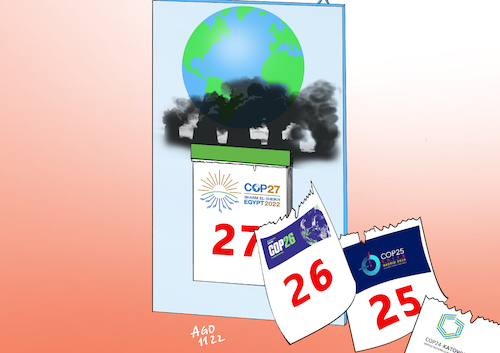 Cartoon: COP 27 Weltklimakonferenz (medium) by Ago tagged cop,klimakonferenz,ägypten,debattierclub,zerreden,handlungsbedarf,stillstand,energiekrise,co2,abgase,temperaturanstieg,global,umweltschutz,klimapolitik,erneuerbare,alternative,energien,wirtschaft,politik,kalender,blätter,zeit,dringlichkeit,caricature,karikatur,cartoon,pressezeichnung,illustration,ago,agostino,natale,cop,klimakonferenz,ägypten,debattierclub,zerreden,handlungsbedarf,stillstand,energiekrise,co2,abgase,temperaturanstieg,global,umweltschutz,klimapolitik,erneuerbare,alternative,energien,wirtschaft,politik,kalender,blätter,zeit,dringlichkeit,caricature,karikatur,cartoon,pressezeichnung,illustration,ago,agostino,natale