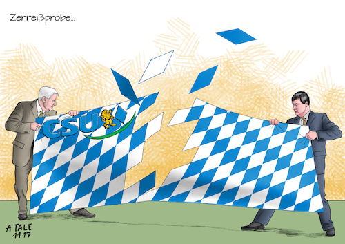 CSU Zerreißprobe CSU Zerreißprobe