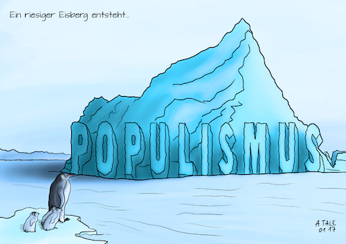 Ein Eisberg entsteht Ein Eisberg entsteht