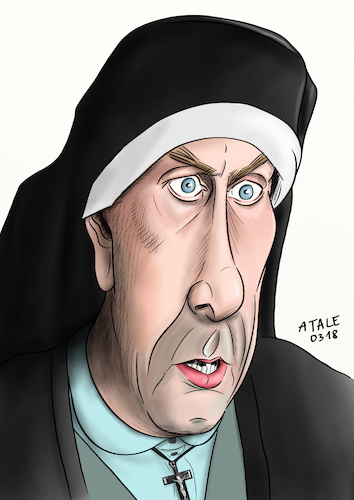 Eric Idle Karikatur Eric Idle Karikatur