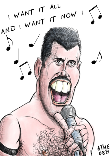 Cartoon: Freddie Mercury (medium) by Ago tagged freddie,mercury,queen,rockband,britischer,rocksänger,musiker,songschreiber,rock,pop,welthits,klassiker,jahrestag,geburtstag,todestag,karikatur,caricature,gesicht,porträt,bild,cartoon,pressezeichnung,illustration,tale,agostino,natale,freddie,mercury,queen,rockband,britischer,rocksänger,musiker,songschreiber,rock,pop,welthits,klassiker,jahrestag,geburtstag,todestag,karikatur,caricature,gesicht,porträt,bild,cartoon,pressezeichnung,illustration,tale,agostino,natale