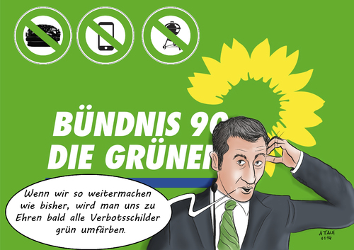 Grüne Korrekturen