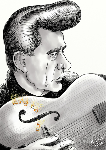 Cartoon: Johnny Cash Karikatur (medium) by Ago tagged johnny,cash,todestag,musiker,usa,sänger,songwriter,country,folk,rock,and,roll,porträt,portrait,gitarre,ring,of,fire,caricature,karikatur,cartoon,pressezeichnung,illustration,tale,agostino,natale,johnny,cash,todestag,musiker,usa,sänger,songwriter,country,folk,rock,and,roll,porträt,portrait,gitarre,ring,of,fire,caricature,karikatur,cartoon,pressezeichnung,illustration,tale,agostino,natale