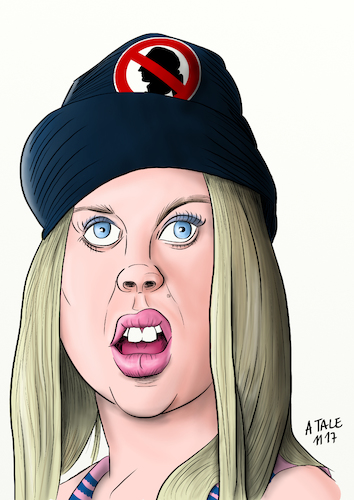 Karikatur Jella Haase Karikatur Jella Haase