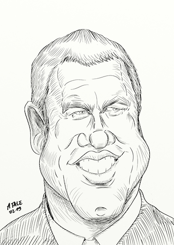 Karikatur John Travolta Karikatur John Travolta