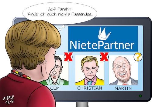 Merkel auf NietePartner.de Merkel auf NietePartner.de