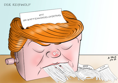 Reißwolf Trump Reißwolf Trump