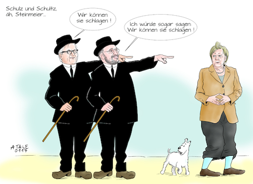 Schulz und Steinmeier Schulz und Steinmeier