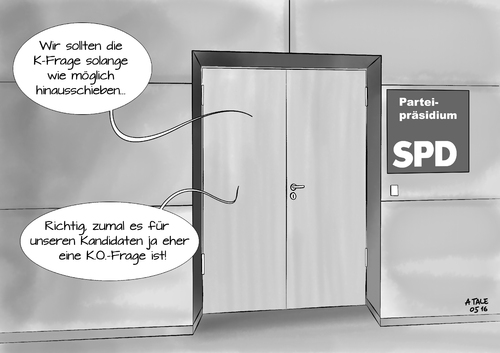 SPD K.O.-Frage  sw