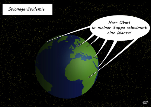 Spionage-Epidemie Spionage-Epidemie