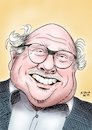 Cartoon: Danny DeVito Karikatur (small) by Ago tagged danny,de,vito,schauspieler,produzent,hollywood,usa,komiker,filme,kino,runder,geburtstag,karikatur,caricature,gesicht,porträt,bild,cartoon,pressezeichnung,illustration,tale,agostino,natale