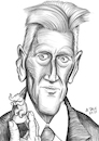 Cartoon: David Lynch (small) by Ago tagged david,lynch,regisseur,drehbuchautor,usa,hollywood,kino,filme,surrealismus,thriller,horror,mystery,albträume,rätselhaft,twin,peaks,mulholland,drive,wild,at,heart,elefantenmensch,runder,geburtstag,karikatur,caricature,gesicht,porträt,bild,cartoon,pressezeichnung,illustration,tale,agostino,natale