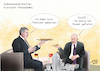 Cartoon: Deutsch Türkische Freundschaft (small) by Ago tagged sigmar,gabriel,außenminister,deutschland,treffen,besuch,einladung,goslar,privathaus,freunde,gast,amtskollege,mevlüt,cavusoglu,türkei,spannungen,differenzen,autoritärer,staat,alleinherrscher,erdogan,verhaftungen,einschüchterung,opposition,spiegel,interview,deal,panzerfabrik,rüstungsexporte,gegen,freilassung,inhaftierte,journalisten,deniz,yücel,politik,karikatur,cartoon,pressezeichnung,illustration,tale,agostino,natale