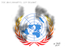 Cartoon: Erderwärmung (small) by Ago tagged un,united,nations,klimagipfel,summit,2019,new,york,auftakt,jugendklimagipfel,klimaaktivistin,greta,thunberg,generalsekretär,antonio,guterres,impulse,umweltschutz,klimawandel,globale,erderwärmung,co2,reduzierung,deutschland,klimapaket,halbherzige,kompromisse,logo,feuer,rauch,politik,karikatur,cartoon,pressezeichnung,illustration,tale,agostino,natale