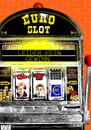 Cartoon: Euro slot (small) by Ago tagged merkel,sarkozy,merkozy,euro,finanzkrise,schulden,schuldenkrise,europa