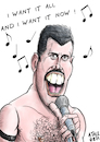 Cartoon: Freddie Mercury (small) by Ago tagged freddie,mercury,queen,rockband,britischer,rocksänger,musiker,songschreiber,rock,pop,welthits,klassiker,jahrestag,geburtstag,todestag,karikatur,caricature,gesicht,porträt,bild,cartoon,pressezeichnung,illustration,tale,agostino,natale