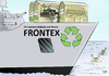 Cartoon: Frontex Saubere Strände (small) by Ago tagged mittelmeer,tragoedie,fluechtlinge,migration,armut,krieg,flucht,schlepper,frontex,triton,lampedusa,sizilien,libyen,syrien,eritrea,somalia,afrika,nordafrika,eu,europa,abschottung,aufnahme,streit,diskussion,tod,ertrinken,schiffe,schrottfrachter,havarie,unter