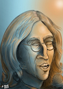 Cartoon: John Lennon Karikatur (small) by Ago tagged john,lennon,the,beatles,singer,songwriter,musik,pop,legende,imagine,jahrestag,achtzigster,geburtstag,attentat,vierzigster,todestag,karikatur,caricature,gesicht,porträt,bild,cartoon,pressezeichnung,illustration,tale,agostino,natale