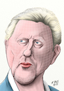 Karikatur Boris Becker