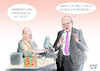 Cartoon: Kassenbonpflicht (small) by Ago tagged kassenbon,pflicht,groko,cdu,spd,streit,finanzminister,scholz,wirtschaftsminister,altmaier,kritik,maßnahme,steuerhinterziehung,betrug,einzelhandel,belastung,mehraufwand,verschwendung,papier,kontroverse,bürokratie,wirtschaft,politik,karikatur,cartoon,pressezeichnung,illustration,tale,agostino,natale