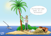 Cartoon: Niemand ist eine Insel... (small) by Ago tagged coronavirus,lungenkrankheit,infektion,pandemie,weltweit,covid,neunzehn,einschränkungen,experten,kennzahlen,berechnungen,indikatoren,reproduktionszahl,einsame,insel,schiffbrüchiger,politik,caricature,karikatur,cartoon,pressezeichnung,illustration,tale,agostino,natale