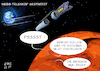 Cartoon: Psssst! (small) by Ago tagged weltraumteleskop,james,webb,nasa,esa,nachfolger,hubble,teleskop,start,mission,erkundung,weltall,anfänge,universum,galaxien,urknall,erde,planeten,menschen,ärger,streit,außerirdische,verstecken,ruhe,haben,wissenschaft,astronomie,caricature,karikatur,cartoon,pressezeichnung,illustration,tale,agostino,natale