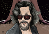 Cartoon: The Dude (small) by Ago tagged jeff,bridges,dude,big,lebowski,film,movie,coen,brothers,schauspieler,actor,portrait