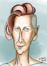 Cartoon: Tilda Swinton (small) by Ago tagged tilda,swinton,schauspielerin,actress,schottland,großbritannien,arthouse,independent,hollywood,filme,kino,cinema,sechzigster,geburtstag,karikatur,caricature,gesicht,porträt,bild,cartoon,pressezeichnung,illustration,tale,agostino,natale