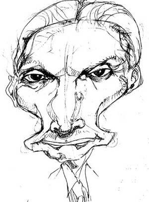 Cartoon: Charlie Watts (medium) by Andyp57 tagged caricature,ink,andyp57