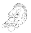 Cartoon: Edward G Robinson (small) by Andyp57 tagged caricature,pen