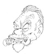 Cartoon: Edward G Robinson (small) by Andyp57 tagged caricature,pen