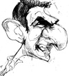 Cartoon: Eric Cantona (small) by Andyp57 tagged caricature,pen