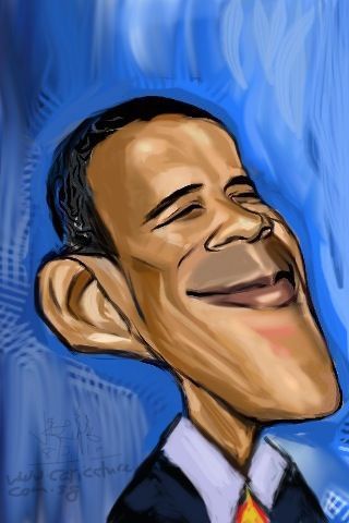 Cartoon: Drawing with iPhone (medium) by jit tagged drawing,with,iphone