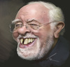 Cartoon: Sir Richard Attenborough (small) by besikdug tagged sir,richard,attenborough,besikdug,caricature,georgia,usa