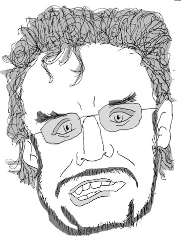 Cartoon: Dieter Wedel (medium) by Eliasbeth Hauck tagged dieter,wedel,karikatur