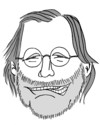 Cartoon: Harald Schmidt (small) by Eliasbeth Hauck tagged harald,schmidt,karikatur