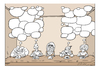 Cartoon: Blonde on the exam (small) by Alex Skibelsky tagged blonde,girl,beauty,beautiful,exam,thought,thinking,test,class,university,degree,education