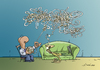 Cartoon: Psychiatrist (small) by Alex Skibelsky tagged psychiatrist,thoughts,ball,patient,mentally,thinking,counseling,session,psychology,psychiatry,nerve