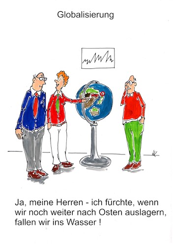 Cartoon: Globalisierung (medium) by khartoon67 tagged globalisierung