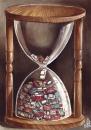 Cartoon: hourglass (small) by matteo bertelli tagged car,crisis,hourglass