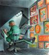 Cartoon: the dentist (small) by matteo bertelli tagged dentist